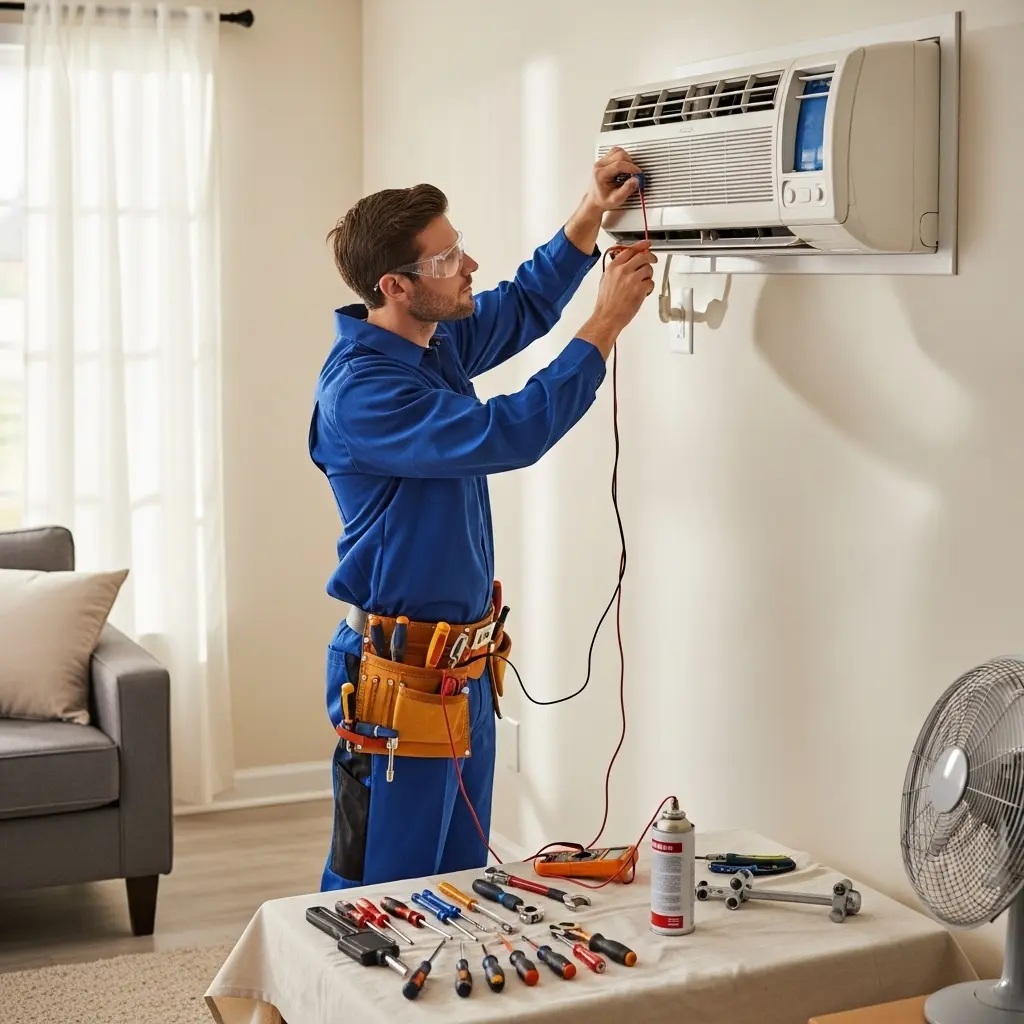Şehzadeler Vaillant Vaillant klima gaz dolumu ve bakım – Enerji verimliliği artırıldı. - Teknik servis örneği
